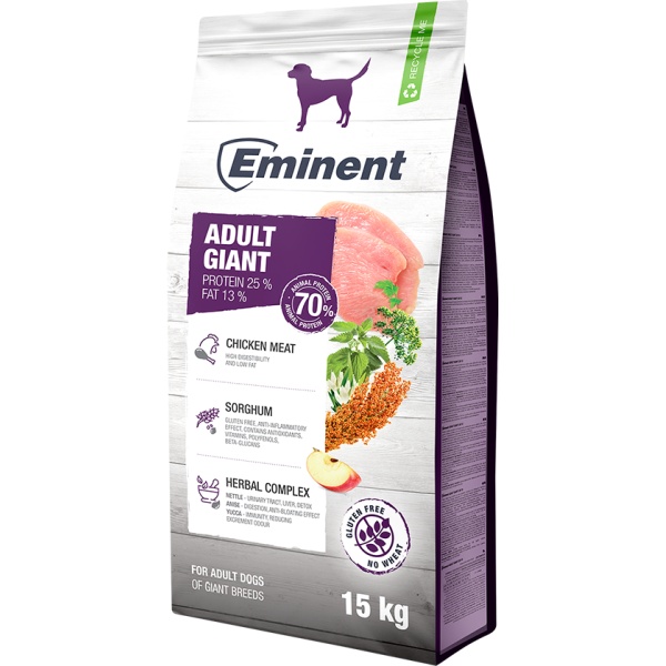 Eminent Adult Giant gluteenivaba koeratoit 15kg