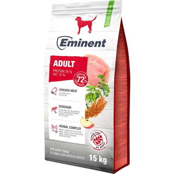 Eminent Adult gluteenivaba koeratoit 15kg
