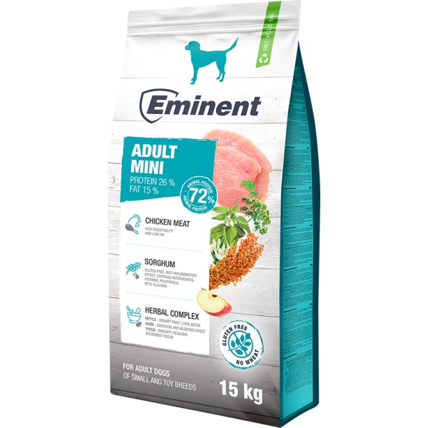 Eminent Adult Mini gluteenivaba koeratoit 15kg