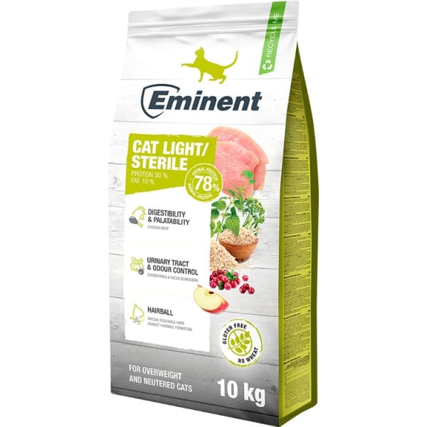 Eminent Cat Light Sterile kassitoit 10kg