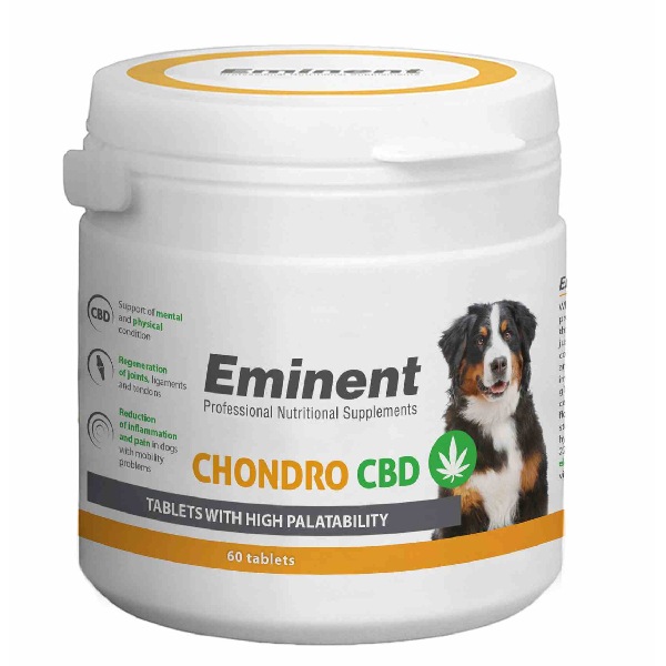 Eminent Chondro CBD liigesetoidulisand koertele 60tbl.