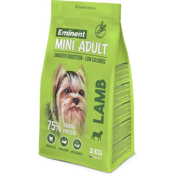 Eminent Mini Lamb kergelt seeduv koeratoit 2kg