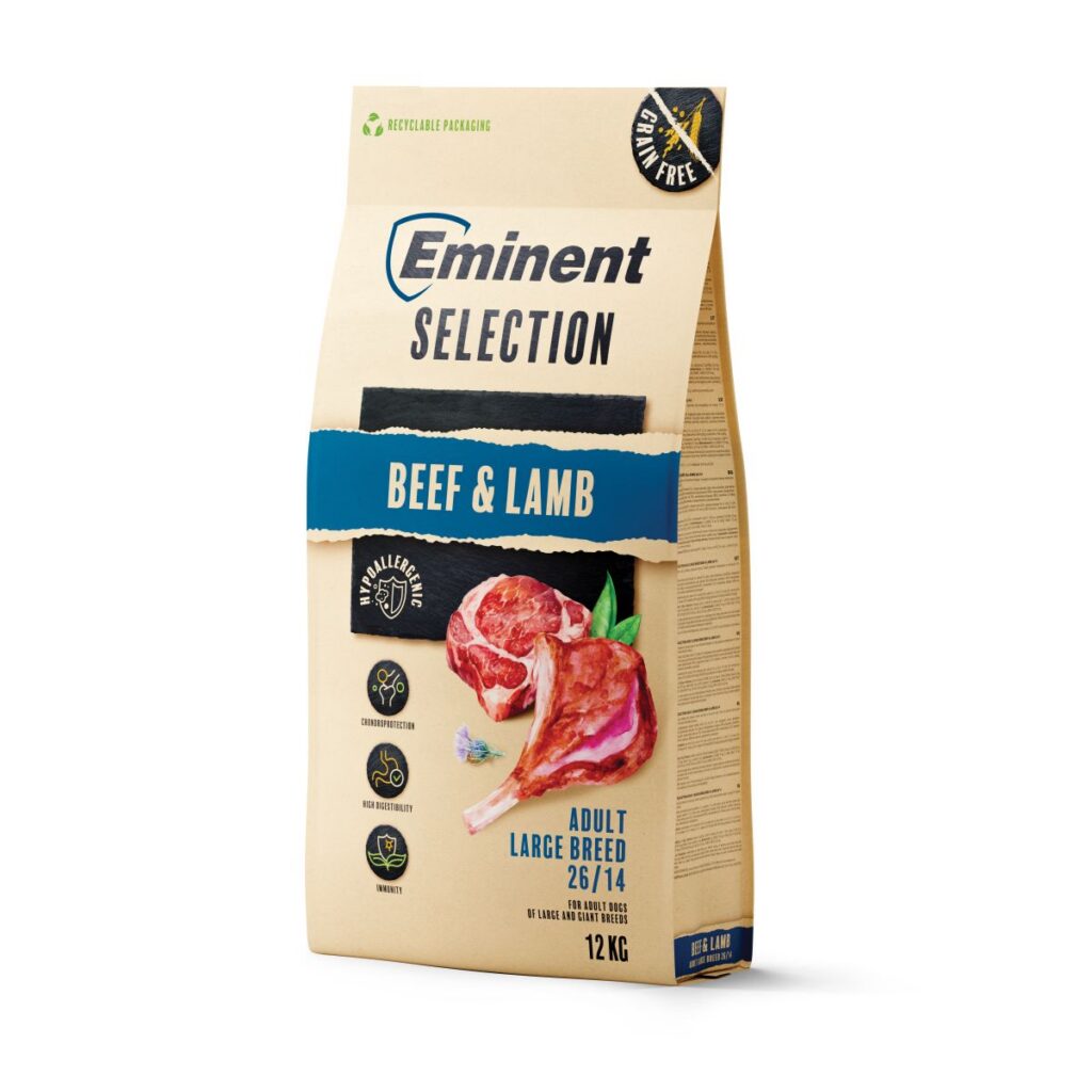 Eminent Selection Adult Large Breed Beef & Lamb koeratoit 2kg
