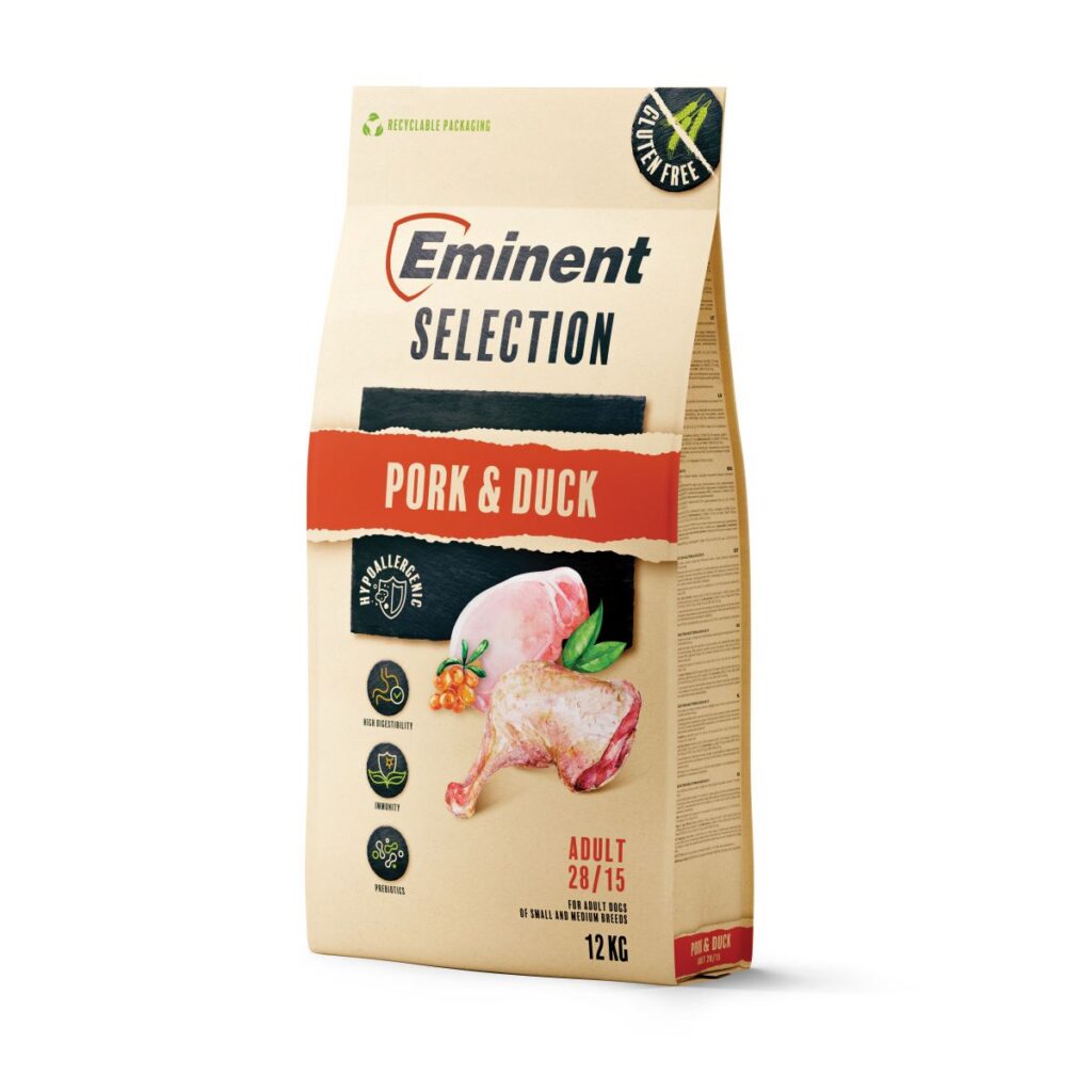 Eminent Selection Adult Pork & Duck koeratoit 12kg