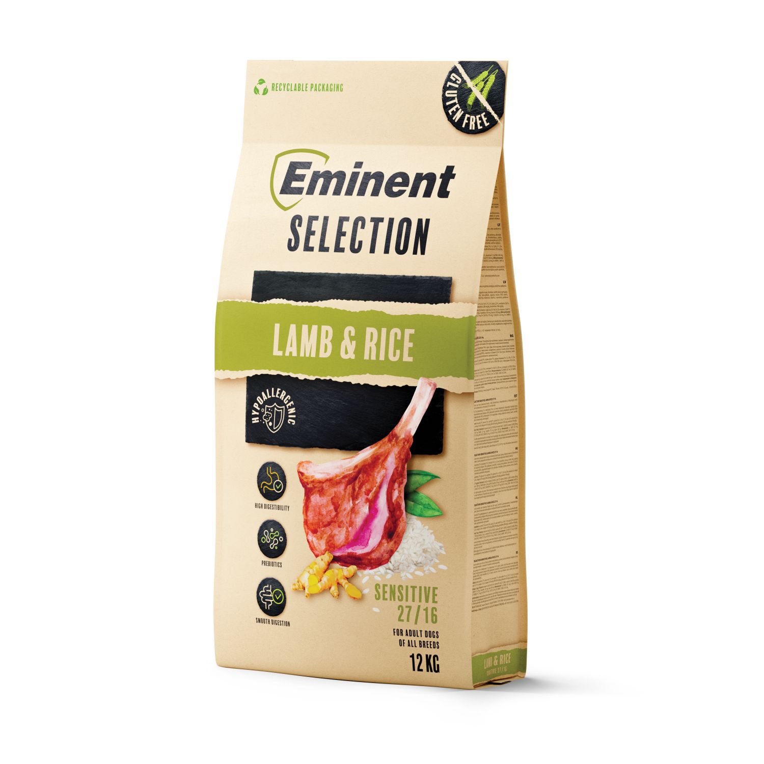 Eminent Selection Sensitive Lamb & Rice koeratoit 12kg Eminent Selection Sensitive Lamb & Rice koeratoit 12kg