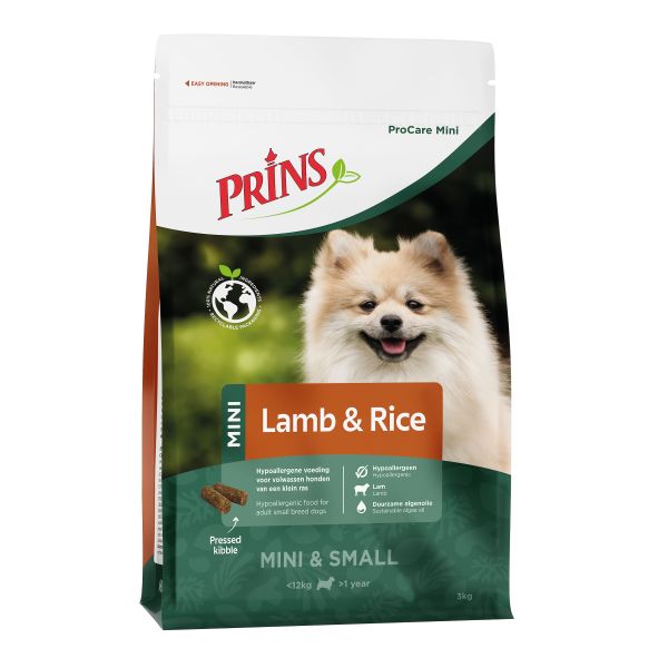 Prins ProCare Mini Lamb & Rice kuivtoit 3kg