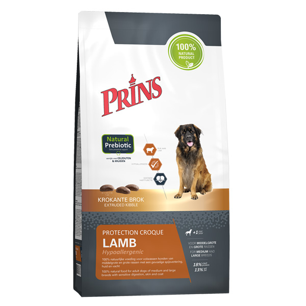 Avaleht Prins Protection Croque Lamb kuivtoit 10kg