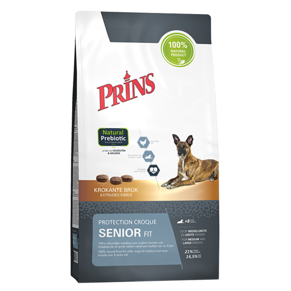 Avaleht Prins Protection Croque Senior Fit kuivtoit 10kg