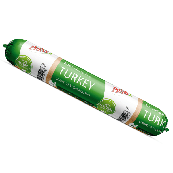 Prins NatureCare Dog Turkey märgtoit 250g