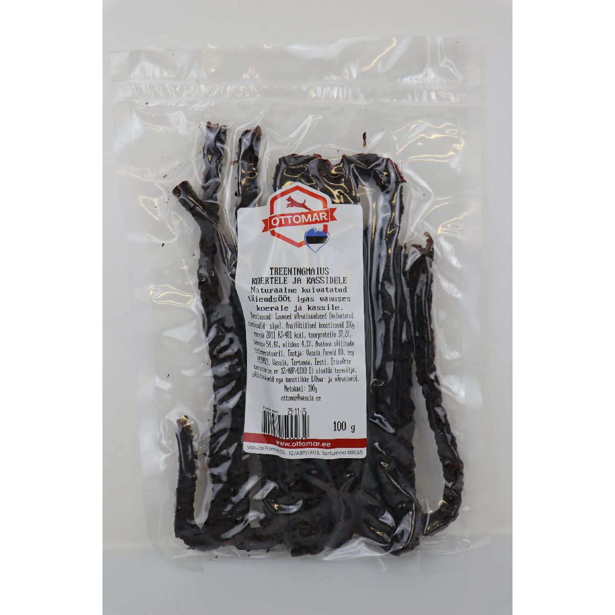 Ottomar Treeningmaius koertele 100g Ottomar Treeningmaius koertele 100g - Pilt 2