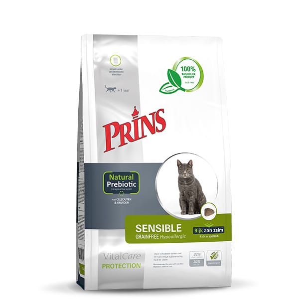 Avaleht Prins VitalCare Protection Sensible kassitoit 5kg