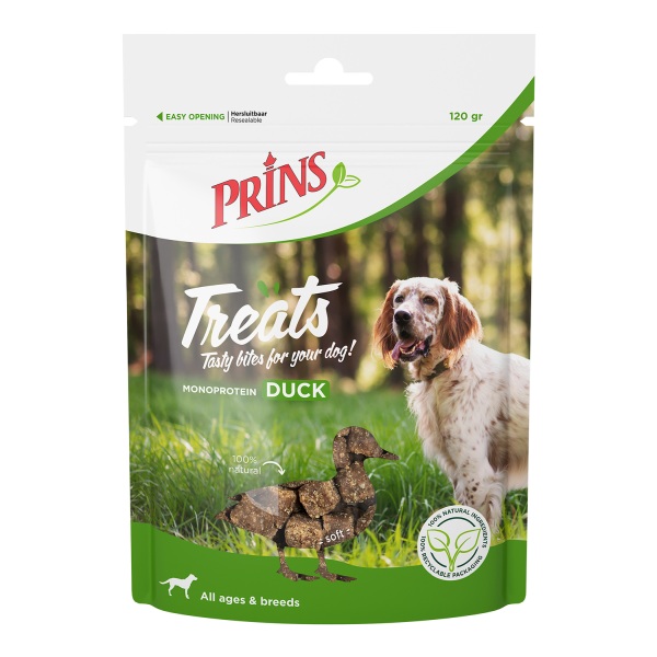 Prins Treats Duck treeningmaius 120g