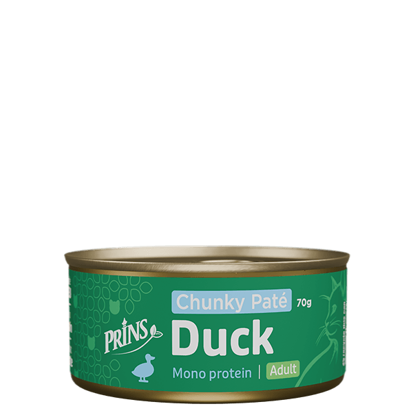 Prins Chunky Paté Duck märgtoit 70g