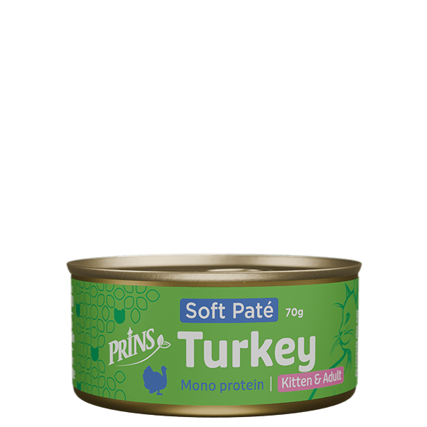 Prins Soft Paté Cat Turkey märgtoit 70g
