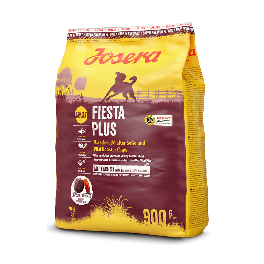 Josera FiestaPlus gluteenivaba koeratoit kastmega 900g