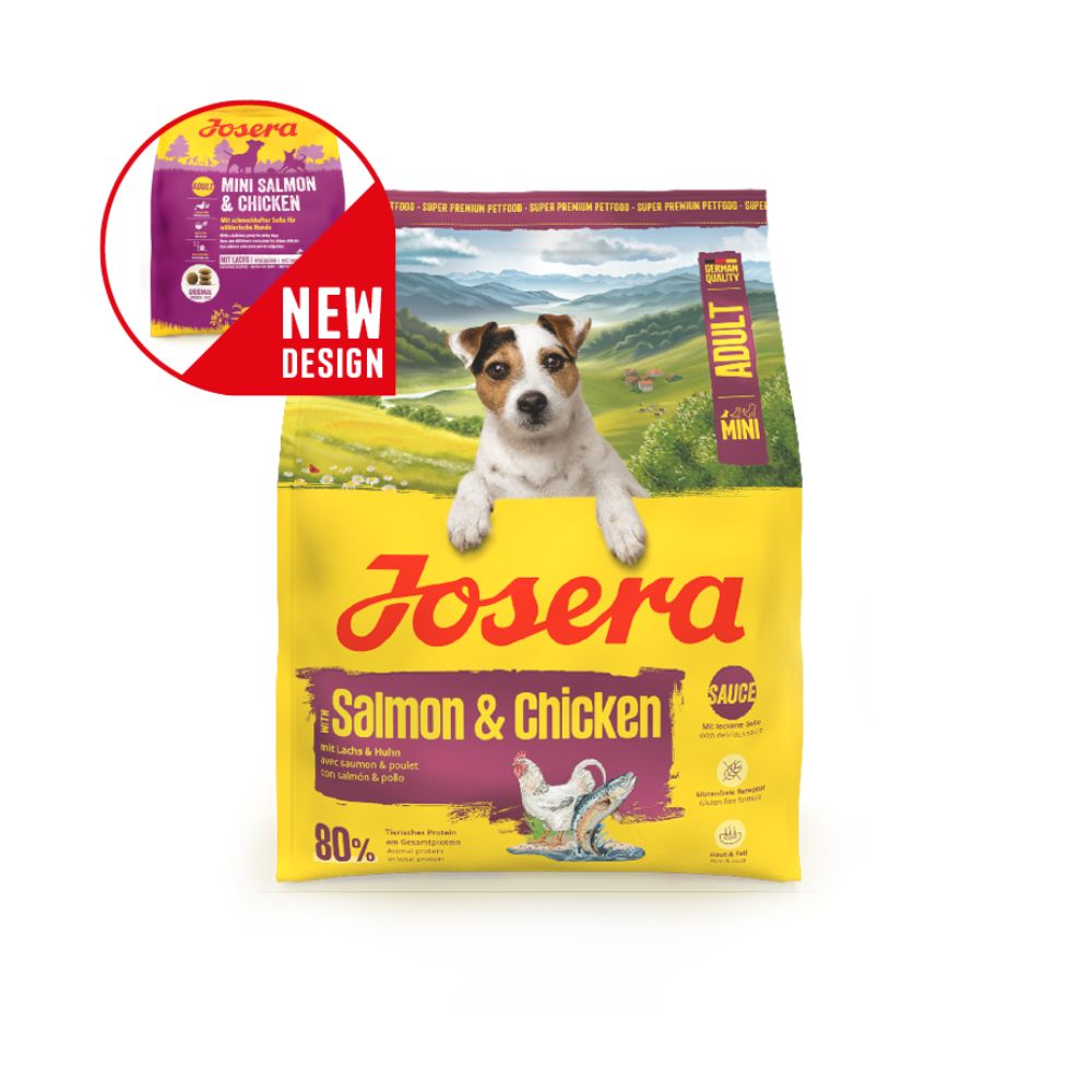 Josera Mini Salmon & Chicken koeratoit kastmega 10kg