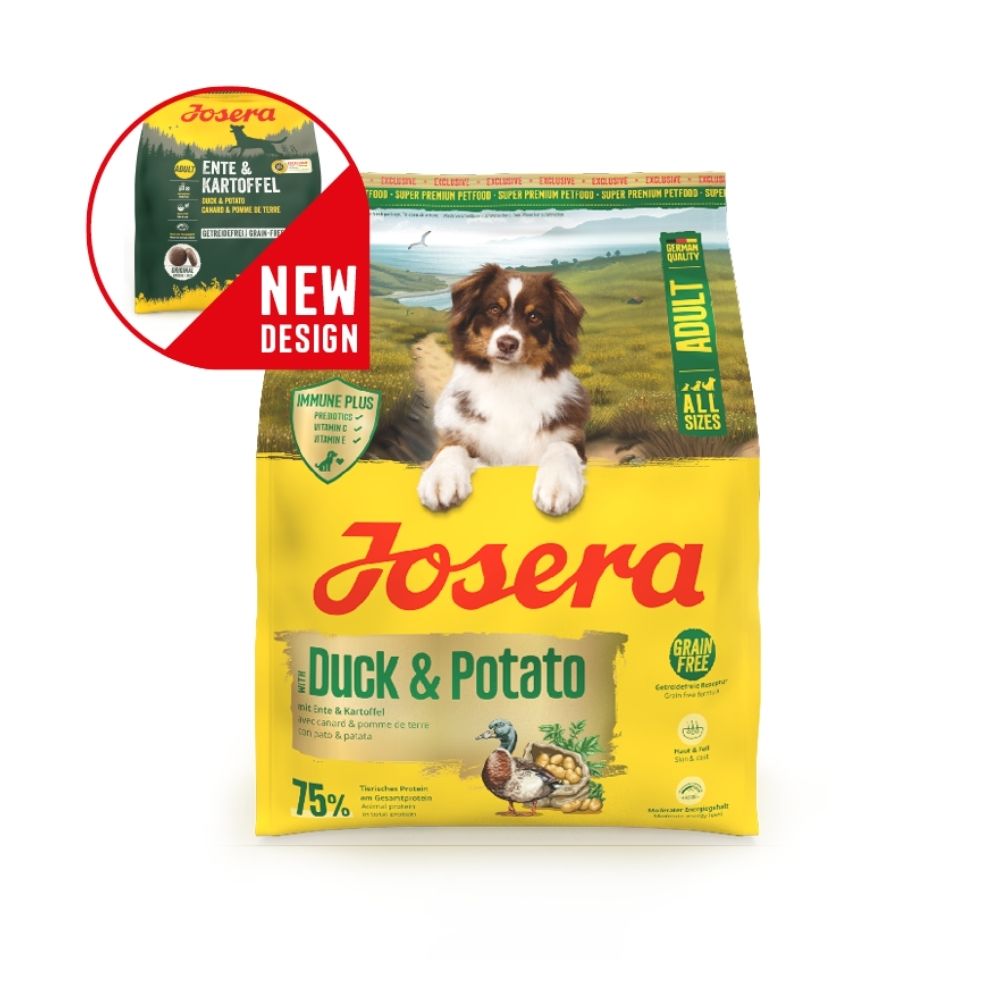 Josera Duck & Potato teraviljavaba koeratoit 900g