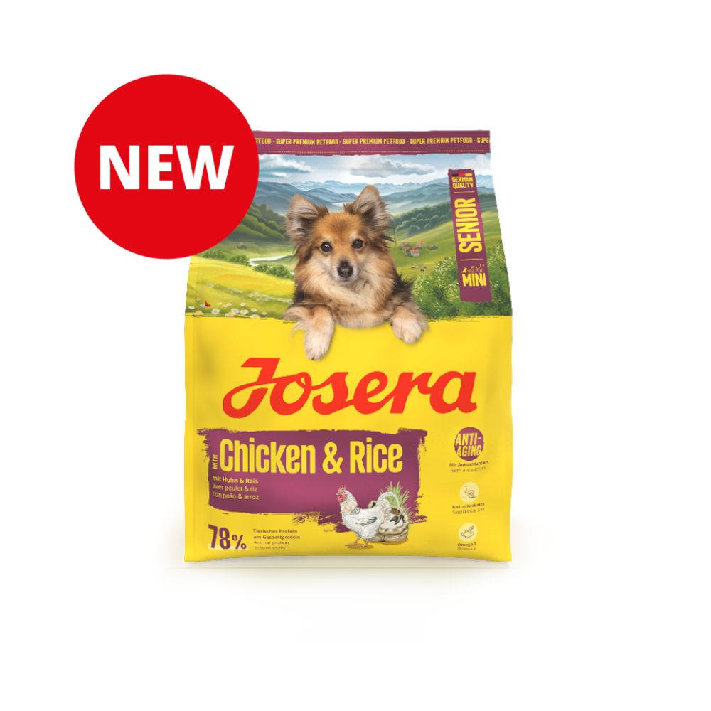 Josera Mini Senior Chicken & Rice koeratoit 3kg