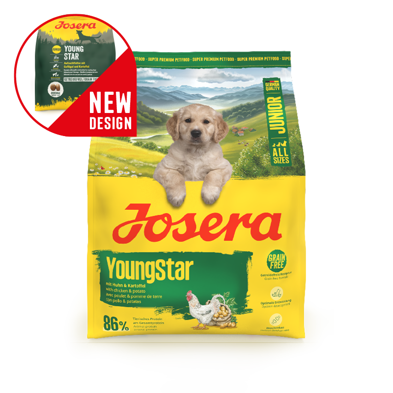 Josera YoungStar koeratoit teraviljavaba 900g